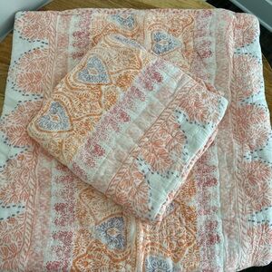 Anthropologie Euro Sham